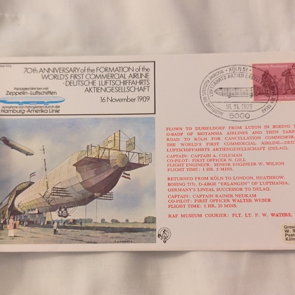 Zeppelin Cover & Stamp Collection - Picture 11 of 15